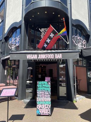 Amsterdam, NL 🇳🇱 at Vegan Junk Food Bar - 2D in Amsterdam