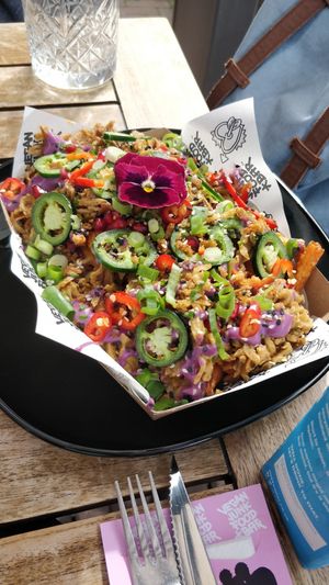 .. at Vegan Junk Food Bar - 2D in Amsterdam