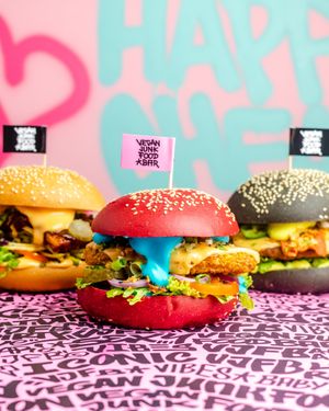VJFB BURGERS at Vegan Junk Food Bar - 2D in Amsterdam