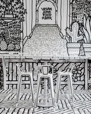 VJFB 2D Restaurant  at Vegan Junk Food Bar - 2D in Amsterdam