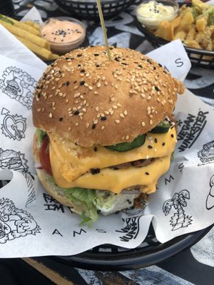   at Vegan Junk Food Bar - 2D in Amsterdam