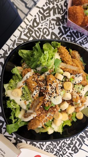 Chicken Caesar at Vegan Junk Food Bar - 2D in Amsterdam