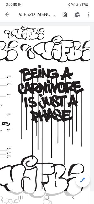 Decor at Vegan Junk Food Bar - 2D in Amsterdam