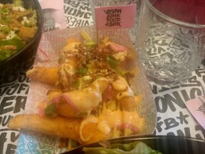 Kalamariz ringz at Vegan Junk Food Bar - 2D in Amsterdam