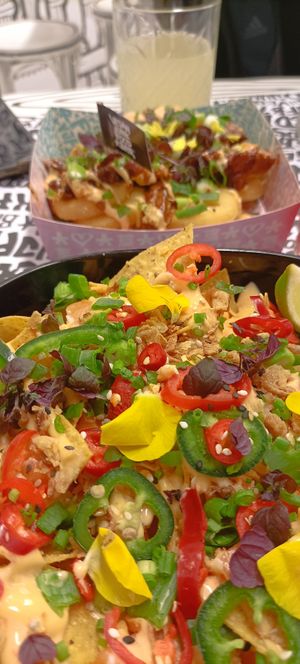 Nachos at Vegan Junk Food Bar - 2D in Amsterdam