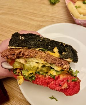   at Vegan Junk Food Bar - 2D in Amsterdam