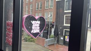   at Vegan Junk Food Bar - 2D in Amsterdam