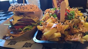 So nice :) at Vegan Junk Food Bar - 2D in Amsterdam