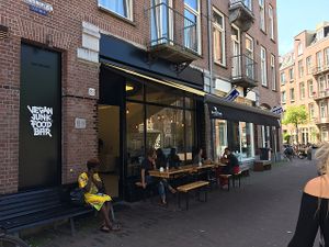the outside at Vegan Junk Food Bar - 2D in Amsterdam