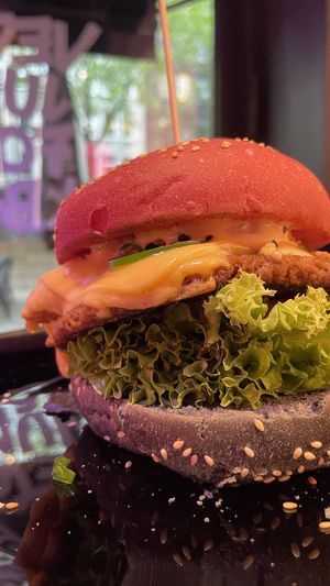 Notorious Sumo Burger 🍔   at Vegan Junk Food Bar - 2D in Amsterdam