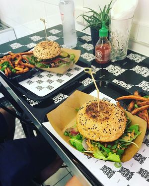   at Vegan Junk Food Bar - 2D in Amsterdam