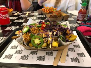 Loaded Fries at Vegan Junk Food Bar - 2D in Amsterdam