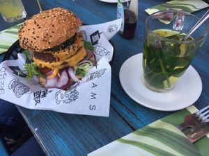 The Sumo burger at Vegan Junk Food Bar - 2D in Amsterdam