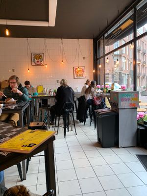 Indoors at Vegan Junk Food Bar - 2D in Amsterdam