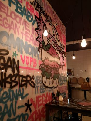 Inside at Vegan Junk Food Bar - 2D in Amsterdam