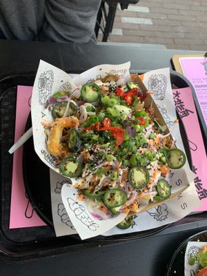 Loaded Fries at Vegan Junk Food Bar - 2D in Amsterdam