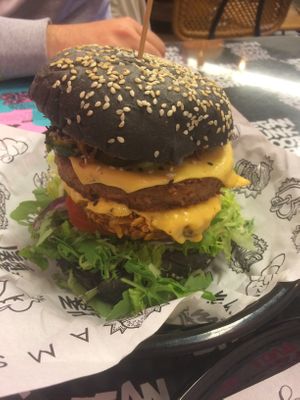 Soma Burger at Vegan Junk Food Bar - 2D in Amsterdam