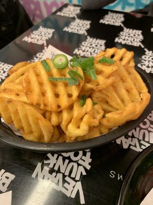 Waffle fries at Vegan Junk Food Bar - 2D in Amsterdam