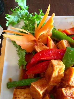 Carrot Butterfly at Royal Thai in Heath