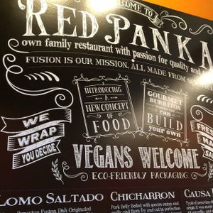 Vegans welcome  at Red Panka in Redlands