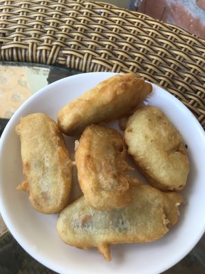 Spring rolls. These were amazing!!! at An Nhien in Hue