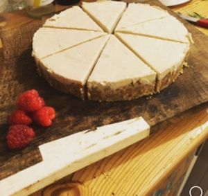 Banana Cream Pie - VEGAN & GLUTEN FREE at The Organic Bee Cafe in Wadebridge