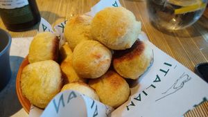 Dough balls at ASK Italian in Scarborough
