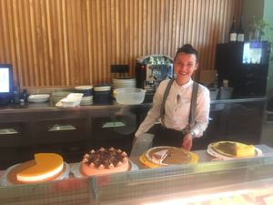 All vegan cakes at Verdechiaro in Palermo