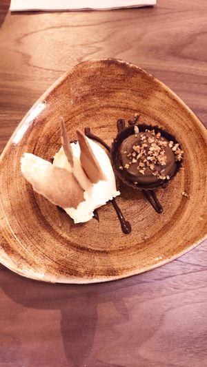 Mousse de chocolate  at Lluvia in Alicante