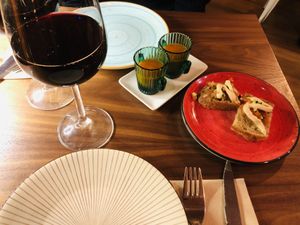 Appetizer  at Lluvia in Alicante