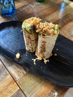 Fajita starters  at Lluvia in Alicante