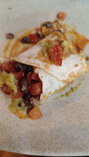 Burrito at Lluvia in Alicante