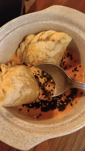 Empanadas at Lluvia in Alicante