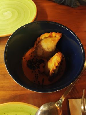 Empanadas at Lluvia in Alicante