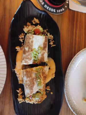 Fajitas at Lluvia in Alicante