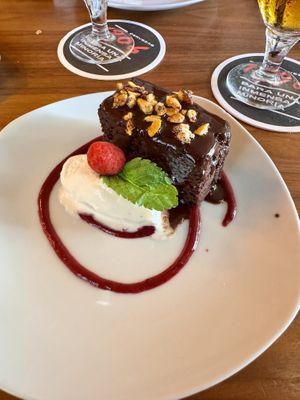 Tarta del menú   at Lluvia in Alicante