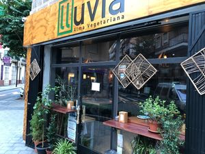 Front at Lluvia in Alicante