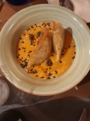 Hearty pastry at Lluvia in Alicante