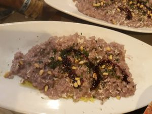 Risotto at Lluvia in Alicante
