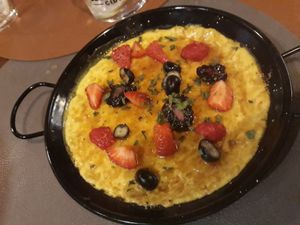 The best dessert ever at Lluvia in Alicante