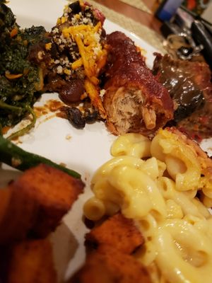 vegan thanksgiving at Ninth Square Market Caribbean Style in New Haven