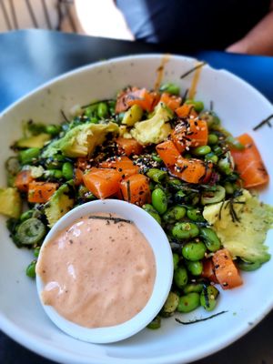 Big bowl (but wzs the same portion, if not less than the small) at Poké Perfect in Utrecht