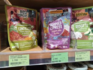 Meal at Biocoop Nantes Republique in Nantes