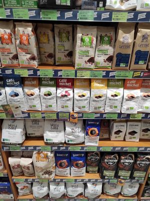 Coffee at Biocoop Nantes Republique in Nantes