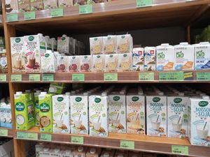 Milk at Biocoop Nantes Republique in Nantes