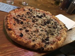   at Pizza Linga in Haifa