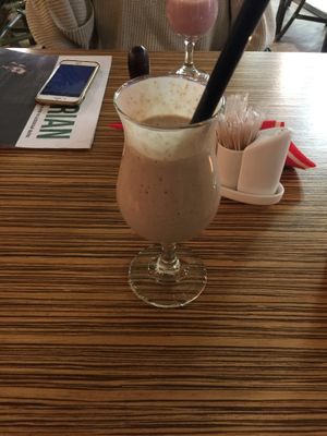 More a shake than a smoothie :/ at Mantra Bar in St Petersburg
