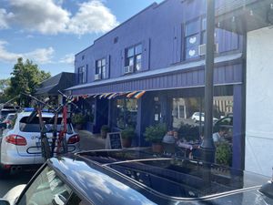 Storefront  at Atlas Cafe in Courtenay