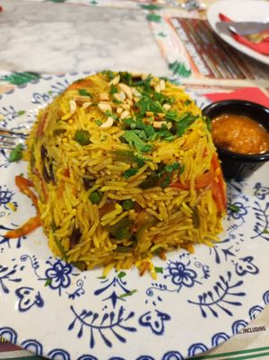 El arroz at El Rincon de Beirut in Sevilla