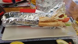 Falafel at El Rincon de Beirut in Sevilla